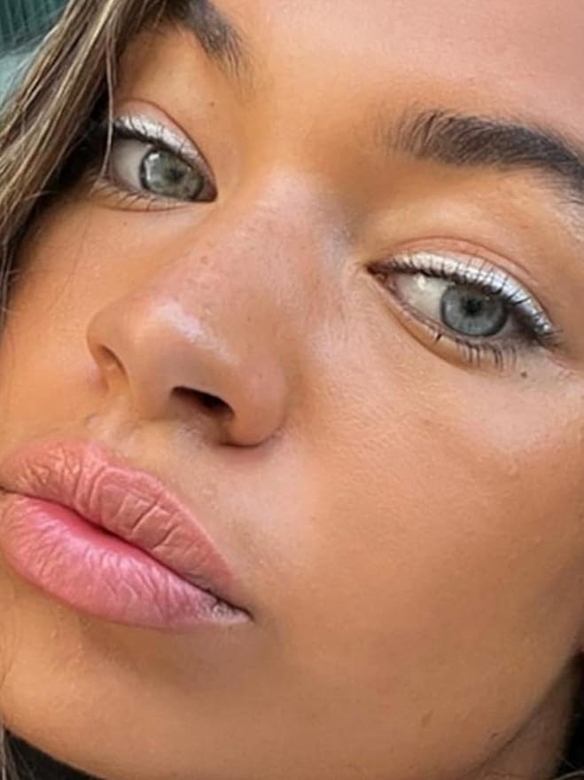 Sweed - Satin Eyeliner | Creamy-Matte Rich Color Long-Lasting Wear | Vegan Cruelty-Free Clean Beauty (Euphoria Silver)