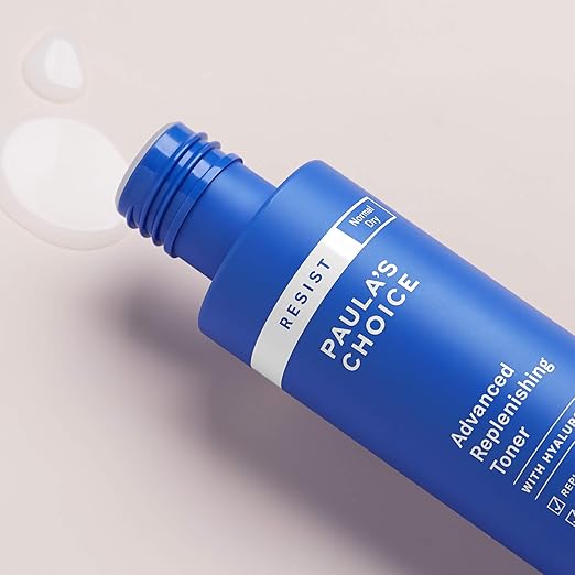 Paula's Choice Resist Advanced Replenishing Face Toner Anti-Aging Facial Toner with Hyaluronic Acid Vitamin C &amp E SoftensLightweight Hydration &amp Replenishes Dry Skin Fragrance-Free 4 fl
