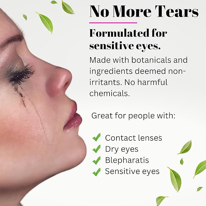 Fifth &amp Skin BETTER'N UR LASHES Natural Mascara | 100% Natural (Black) Organic - Vegan - Gluten Paraben Nut Lead Dye FREE