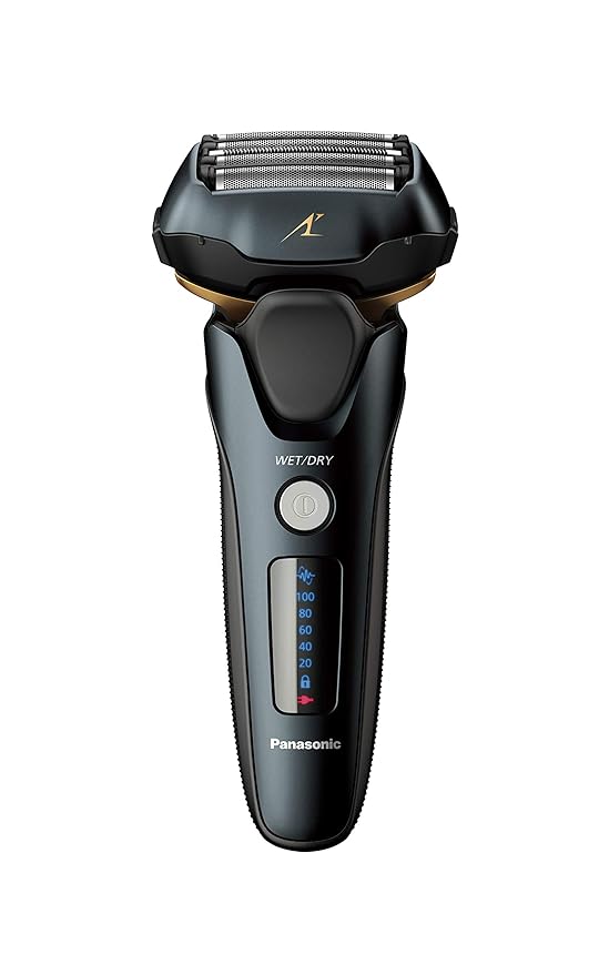 Panasonic ARC5 Electric Razor for Men with Pop-Up Trimmer Wet/Dry 5-Blade Shaver Men's Electric Razors for Shaving Face with Intelligent Shave Sensor and 16D Pivoting Head ES-LV67-K (Black)
