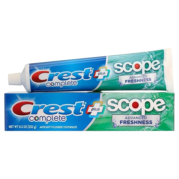 Crest Complete Advanced Flavoridetoothpaste 5 Pack 8.2 Oz Net Wt 41 Oz ()