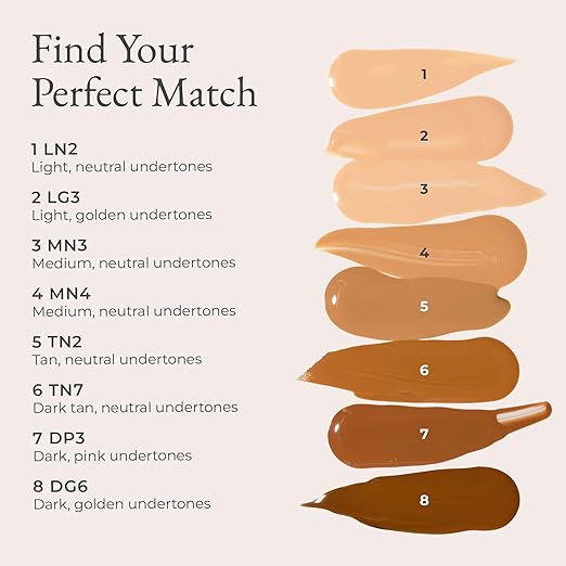 P?R Tinted Sunscreen for Face 4-in-1 Skin Tint - Broad Spectrum Mineral Sunscreen SPF 50 - Tinted Facial Moisturizer Primer &amp Foundation for Sun Protection - Lightweight Buildable Coverage