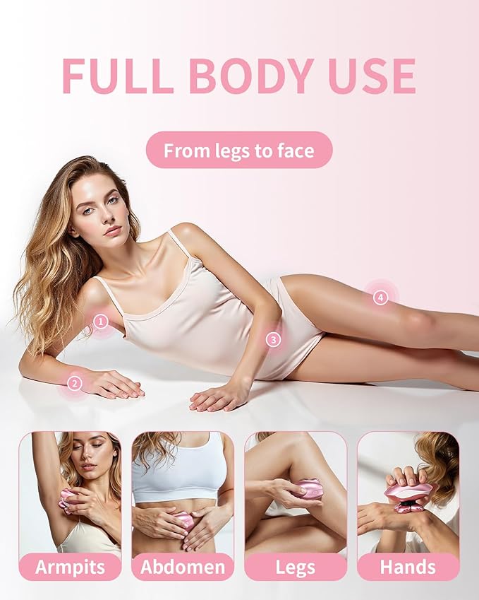 Electric Razors for Women 5-in-1 Multi-Function Womens Razor with LED Display Rechargeable Waterproof Electric Shaver Ideal Travel Trimmer Body Hair Remover for Legs Face Armpits &ampBikini Area