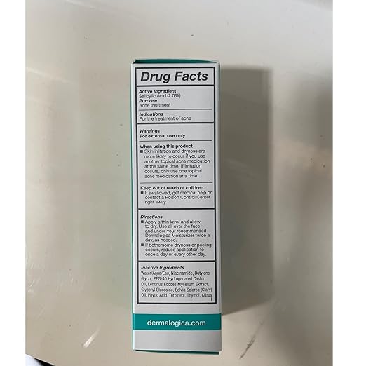 Dermalogica Age Bright Clearing Serum (1 Fl Oz) Anti-Aging Face Serum with Salicylic Acid - Promotes Smoother Clearer Brighter and More Even Skin