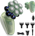 3-in-1 Groomer Shaver for Men Bald Head Shaver &amp Beard Trimmer Men?™s Electric Shavers Wet/Dry IPX7 Waterproof 120-Min USB Rechargeable Razor for Face &amp Body Ideal Grooming Gift Set for Men