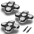 3Pack Shaver Replacement Head Compatible with Remington Balder Pro Head Shaver ModelSPR-XR7000with 2 Sweeping Brush