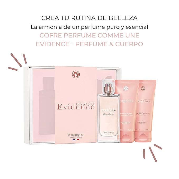 Yves Rocher Comme Une Evidence Eau de Parfum | Women?™s French Perfume Spray | 1.6 fl oz