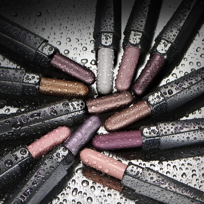 Plum Eyeshadow Stick Makeup Set 10PCS Neutral Shimmer And Matte Cream Eye Shadow Palette Metallic Bronze Smoky Eyeliner Brightener Crayon Pencil Kit Ideal Gift for Women -Cocoa Crush