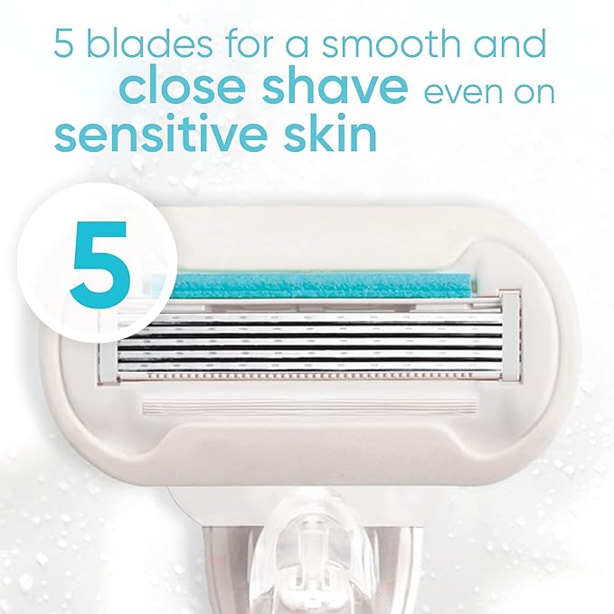 Gillette Venus Extra Smooth Sensitive Womens Razor Blade Refills 6 Count Designed for Women with Sensitive Skin Holiday Gifts for Women