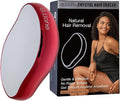 Crystal Hair EraserUpgraded Painless Crystal Hair RemoverEffective Nano Glass Hair Removal Device and Skin ExfoliationBody Epilator for Women and Men(Red)
