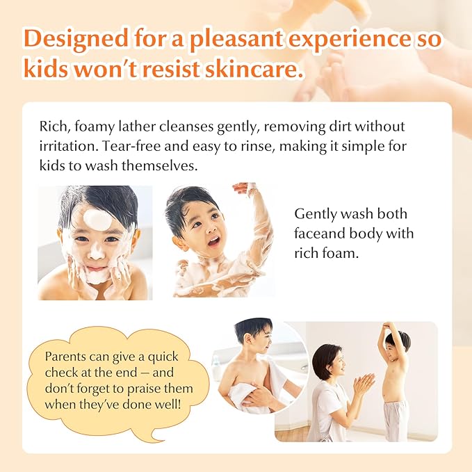 Mama&ampKids kids face&ampbody whip 15.55fl oz (460ml)
