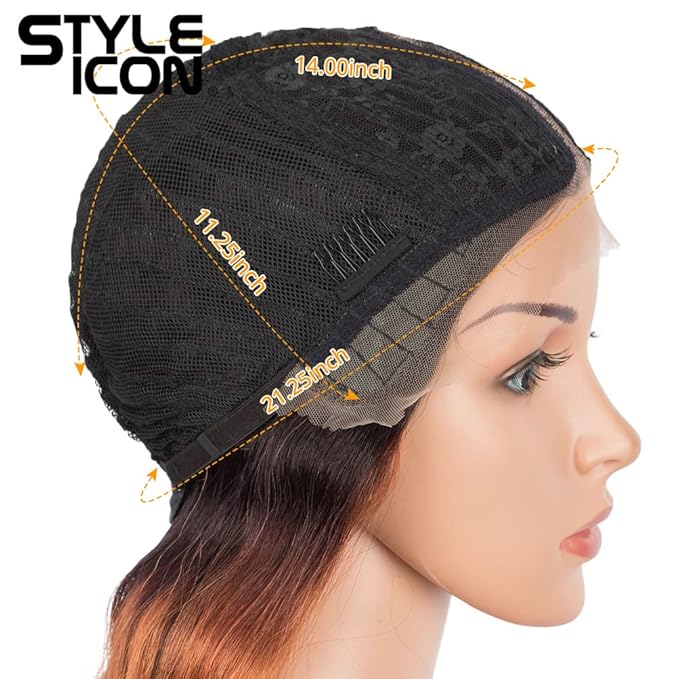 Style Icon 30 Inches Lace Front Wigs Deep Wave Wig Synthetic Wig (Middle Part Lace Wig TTOL 99A/340C/145T)