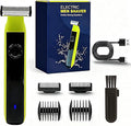 2025Beard &amp Body Hair Trimmer for Men [All-in-One] USB-C Fast Charging Adjustable CombGroin &amp Ball Hair Painless Electric Shaver Travel Razors Dry Cordless Foil ShaversLow Noise