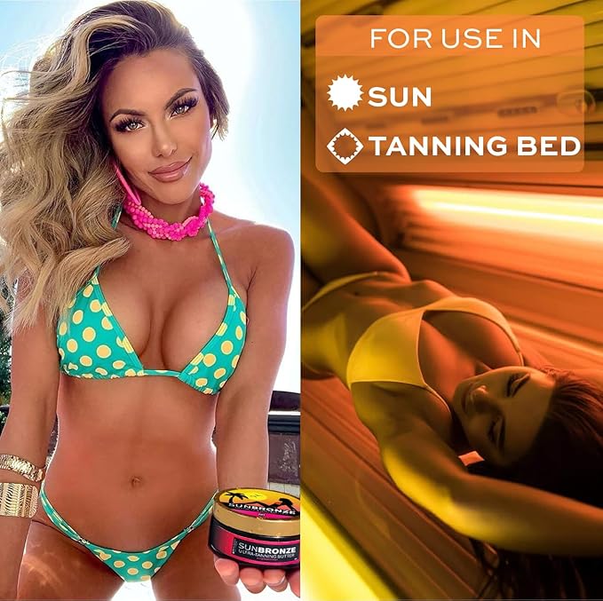 Original Sun Bronze Ultra Tanning Butter - Pineapple Swirl Use in the sun outdoor or tanning bed Better than tanning oil Tan faster with premium natural ingredients Safe for Sensitive Skin
