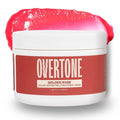 Overtone Semi Permanent Hair Color Conditioner Rose Gold for Brown is Golden Rose 8 oz Nourishing Damage-Free Color Depositing Mask for All Hair Types with Shea Butter &amp Coconut Oil Vegan
