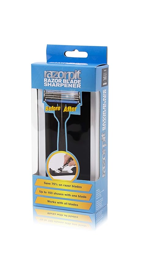 Men's Razor Blade Sharpener Black