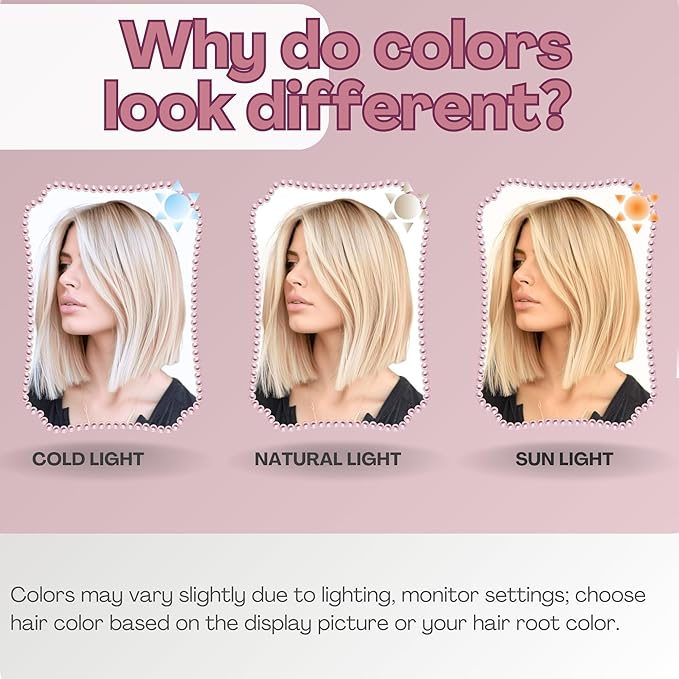 2 Pcs Short Hair Extensions Human Hair Clip in Extensions for Women Adding Volume 10 Inch Platinum Blonde