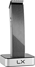 Precision Hair Trimmer &amp Body Groomer for Men - 4 Attachments All-in-One Cordless Design Steel Blades &amp Carbon Fiber Finish - Travel Case Included