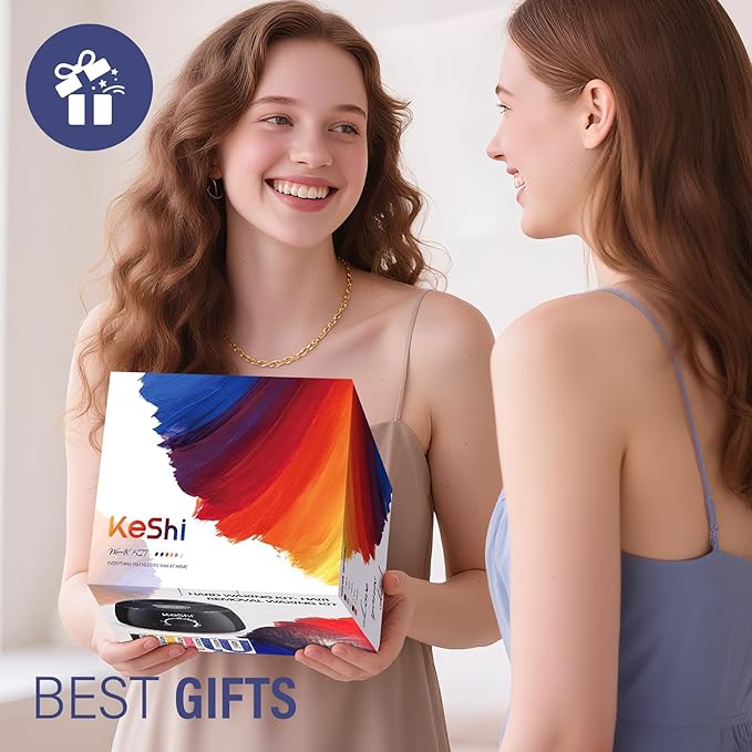 KeShi Waxing Kit Painless Hair Removal Wax Warmer with 6 Bags Hard WaxBeans for Full Body Legs Face Eyebrows &amp Bikini? Ideal for Both Women &amp Men