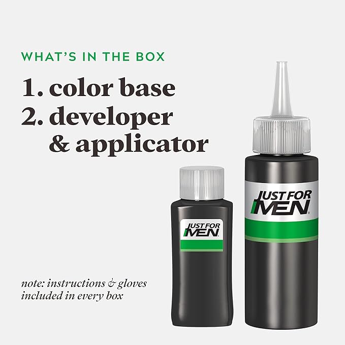 Just For Men Shampoo In Color Hair Color for Men with Keratin and Health & Beauty > Health Care > Vitamins & Supplements > Vitamins > Vitamin E for Stronger Hair Restores Natural Hair Color Medium-Dark Brown H-40 Pack of 3