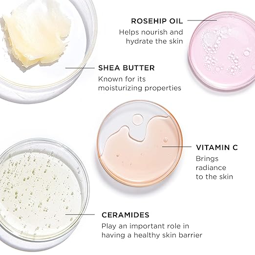 IT Cosmetics Bye Bye Makeup Cleansing Balm - 3-in-1 Makeup Remover Facial Cleanser &amp Hydrating Facial Mask - With Vitamin C Ceramides Shea Butter &amp Rosehip Oil - 4 oz