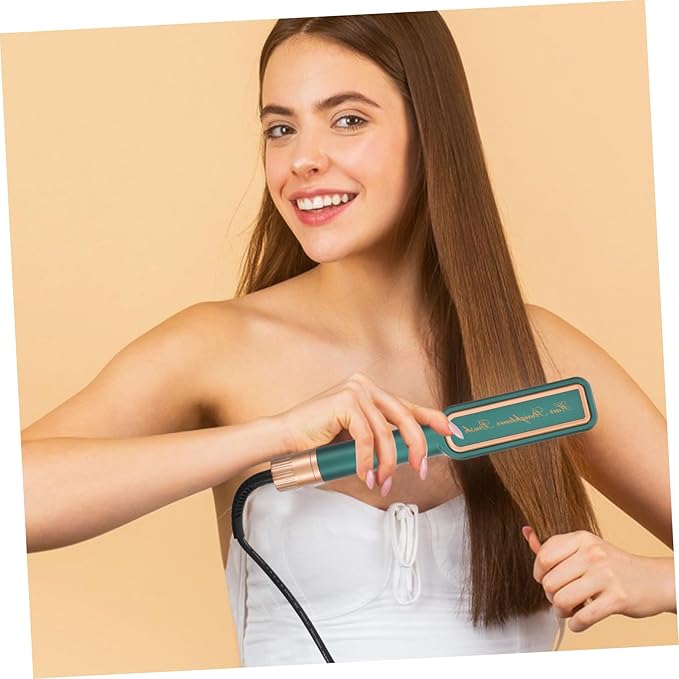 Beaupretty Adjustable Temperature Hair Straightener for Women Flat Fast Heating Lightweight Hair Types and to Use