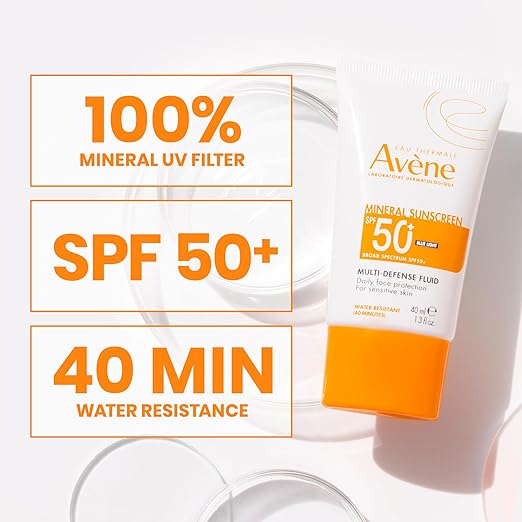 Av?ne Mineral Sunscreen Multi-Defense Fluid SPF 50