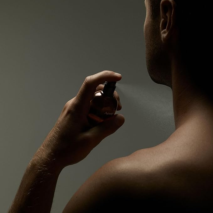 Aesop Hwyl Eau de Parfum | Smoky Woody Vetiver Scent | Subtle Spice and Rich Earthy Aroma | Unisex | 1.6 oz