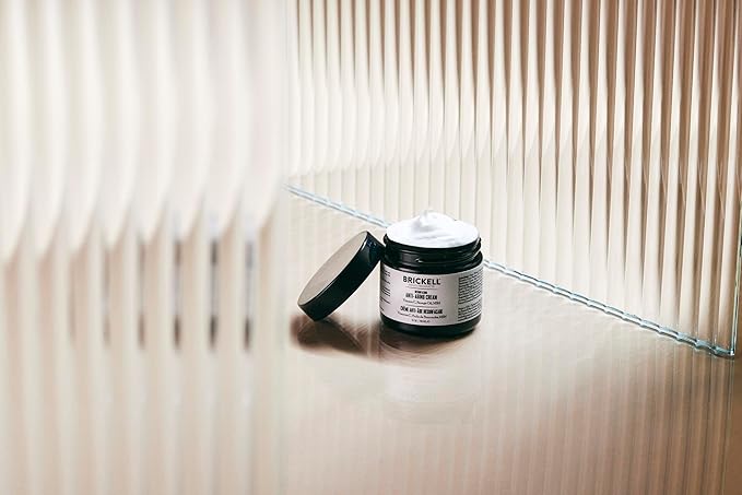 Brickell Men's Products Resurfacing Anti-Aging Face Cream For Men Natural and Organic Face Moisturizer Vitamin C Cream For Wrinkles 2 Ounce Unscented
