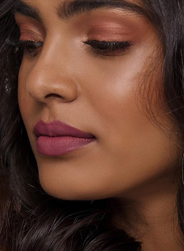 SUGAR Cosmetics Matte As Hell Crayon Lipstick With Free Sharpener Long-Lasting Matte Lip Crayon - 25 Lily Aldrin (Mauve Pink)