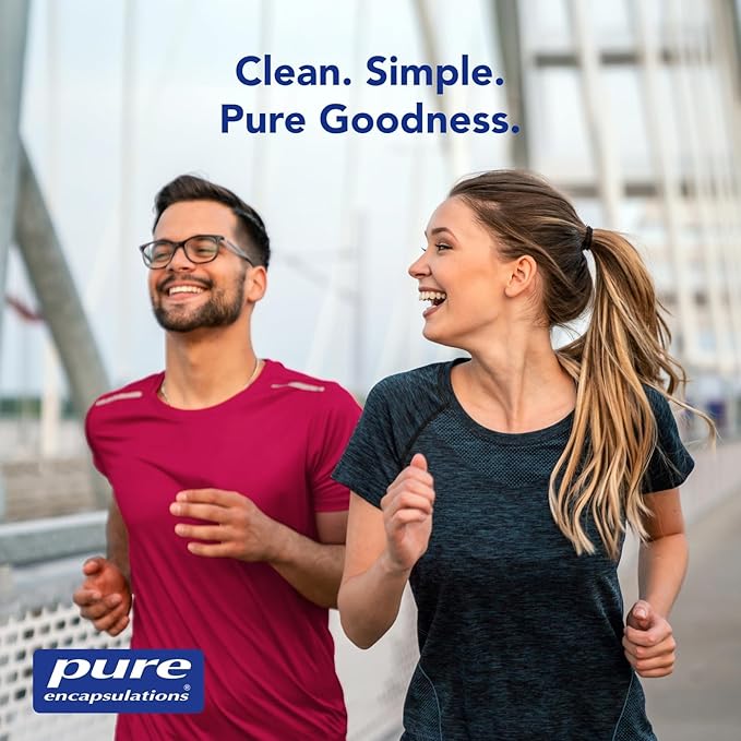 Pure Encapsulations L-Arginine - 1400 mg - Support Nitric Oxide Production - Heart Health &amp Blood Flow - Gluten Free &amp Non-GMO - 90 Capsules