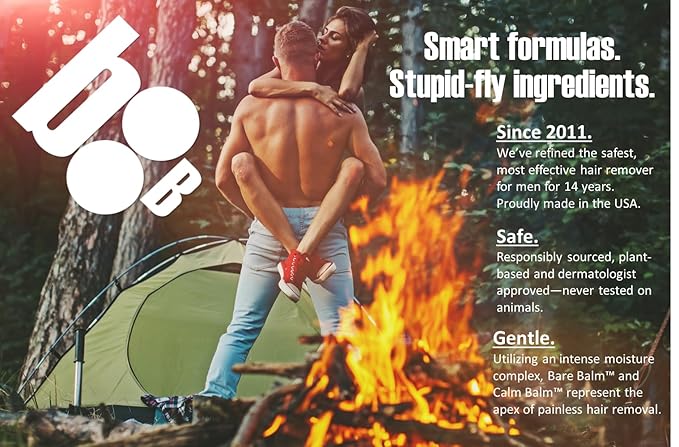 The Bare Pair Double Pro Pac King Kombo - Body Hair Management System (w/Exfoliating Glove)