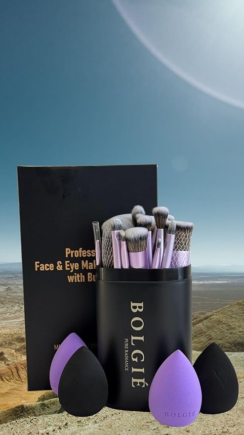 Bolgie Professional Makeup Brush Set 22 pieces