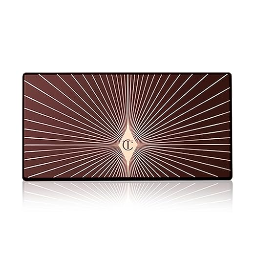 Charlotte Tilbury Super Nudes Easy Eye Eyeshadow Palette - Nude Matte Eyeshadow Palette with 6 Easy-to-Wear Shades for Effortless 90s Supermodel Smokey Eyes