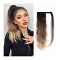 EARSHOT Hair Buns Hair Piece 16 Inch Long Wave Ponytail Lengthening Synthetic Curly Ponytail Hair Extension Wig Bun Wig Hair Bun for Women Everyday Hair Accessories For Girls (Size : 1 PC Color : A)