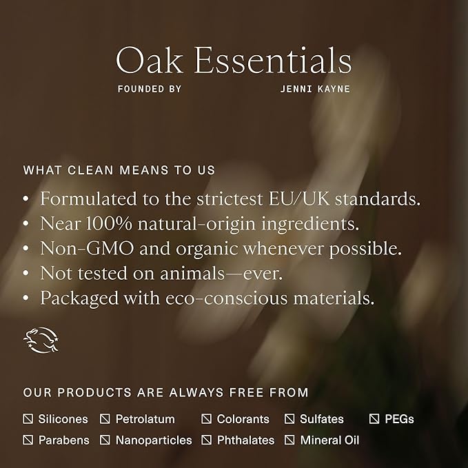 Oak Essentials Moisture Rich Balm | Nourishing Face Balm with Sea Buckthorn &amp Borage Seed Oil to Help Support Collagen and Deep Hydration 1.4 Oz