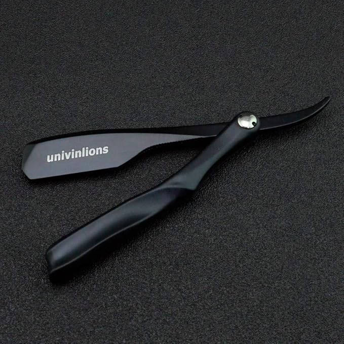 10 Blades Straight Shaving Dural Edge Razors Barber Hair Razor Spring Style Shaver Beard Face Underarm Body Eyebrow Hair Removal