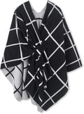Moss Rose Women's Shawl Wrap Poncho Ruana Cape Open Front Cardigan Shawls for Fall Winter