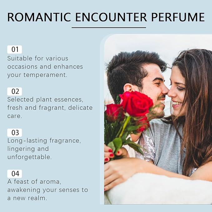Snow Lotus Encounter Fragrance Perfume - Long-Lasting Delicate &amp Fresh Scent For Romantic Dates Ideal For Couples(3PCS)