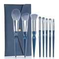 Sapphire Blue Makeup Brush Set Professional Vegan Makeup Brushes Set Makeup Brush Set with Case Glitter Cosmetic Brushes Makeup Set Make up Brushes Vegan Make up Brushes Set Professional