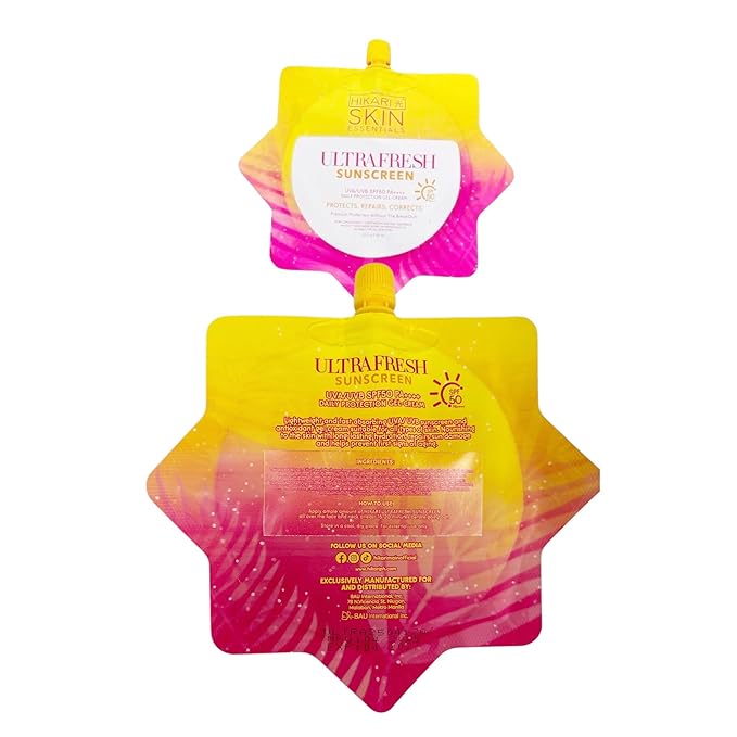 Hikari Skin Essentials Ultra Fresh &amp Premium Sun Perfect Tinted Sunscreen - 50ml each