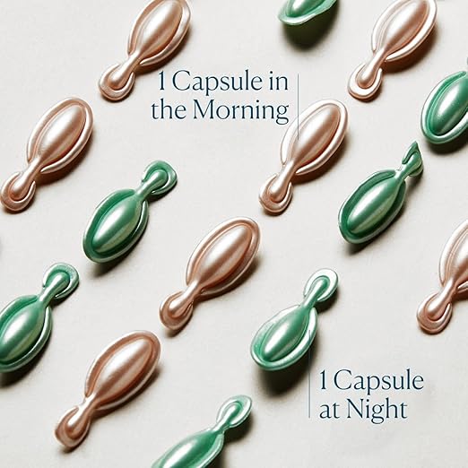 ELEMIS Skin Bliss Capsules 60 Count ? Antioxidant-Rich Anti-Aging Day &amp Night Face Oils Purify Replenish &amp Nourish the Skin Skincare Serum Capsules for Face