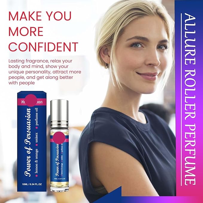 Charming Roll-On Perfume - Fresh &amp Unique Scent For Long-Lasting Fragrance Perfect For Couples' Dates &amp Creating Atmosphere(2PCS)