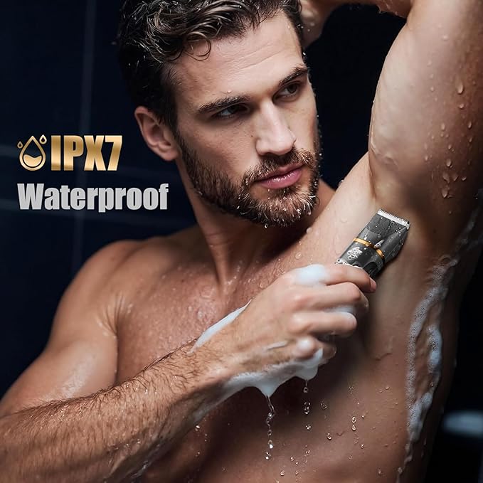 Electric Razor Body Hair Trimmer for Men &amp Women Waterproof Electric Foil Shaver for Face GroinArmBackLegs &amp Chest Wet/Dry Painless Groomer with Ceramic Blade Travel Razors Gift for Him