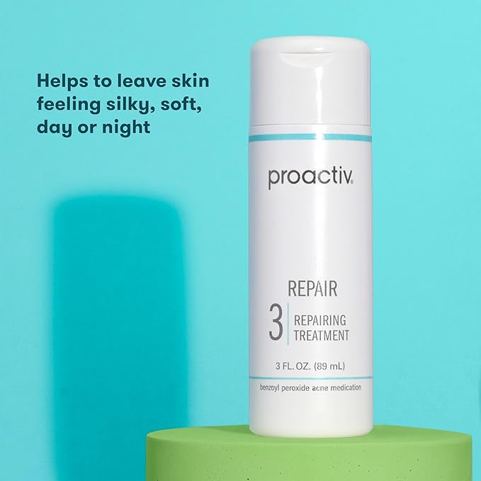 Proactiv Repair Acne Treatment Benzoyl Peroxide Spot Treatment and Repairing Serum Clear 3 Fl Oz