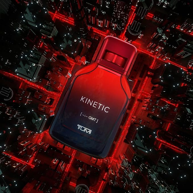 TUMI KINETIC [--:-- GMT] - Spicy Cologne for Men with Smoky &amp Woody Notes - 3.4 oz &amp 1.0 oz Eau de Parfum 6.7 oz Body Wash
