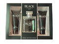 Black Intense For Men Gift Set Shower Gel 2.8 Fl Oz Eau de Toilette 1.7 Fl Oz After Shave 2.8 Fl Oz - Notes: Sage Absinthe Lemon