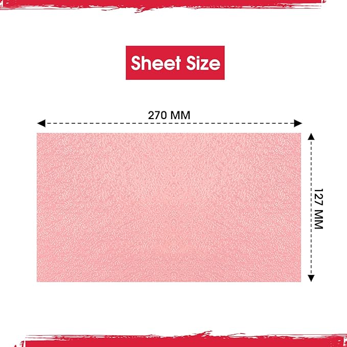 Just Home Pink Hair Highlighting Pop Up Foils 2000 Sheets Pre ? Cut for Bleaching Coloring Lightening Styling In-Built Dispenser for Professionals Salons Personal Use