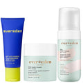 Evereden Kids Daily 1-2-3 Routine Bundle: Clean &amp Vegan Skin Care Set - Hydrating &amp Nourishing Tween Skincare Set with Multi-Vitamin Face Wash Face Cream Lotion &amp SPF 30 Mineral Sunscre