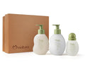 Natura ? Mom &amp Baby Triple Care Set ? Brazilian Vegan Hypoallergenic &amp Dermatologist Tested ? Moisturizer Cleanser &amp Cologne ? Mom &amp Baby Bath &amp Body Essentials
